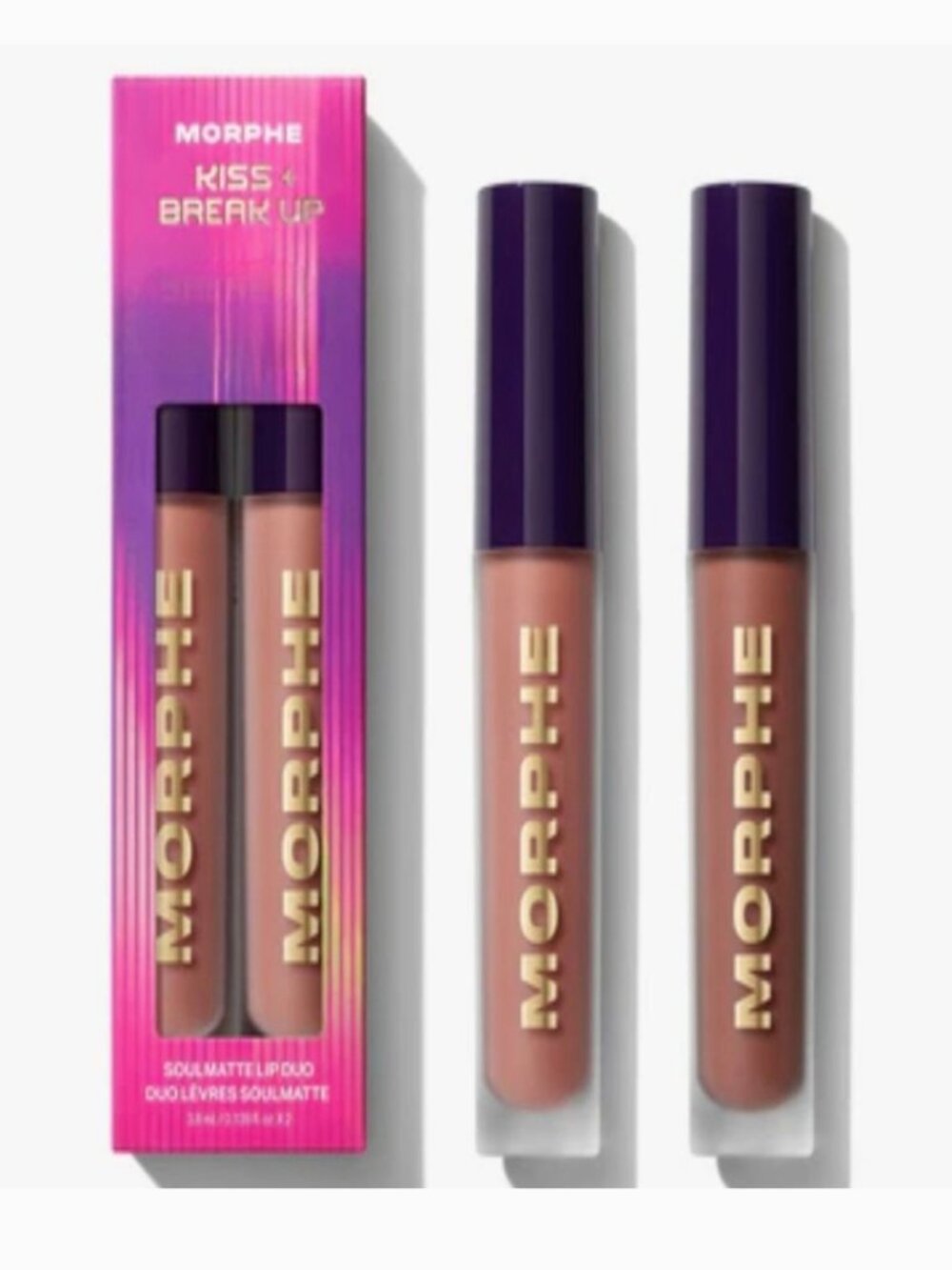Morphe Kiss + Breakup Soulmate Lip Duo in Wifey and Kiss Goodbye - Picture 2 of 3